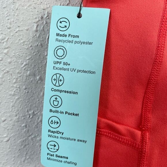 NWT Ideology Cropped High Rise Athletic Leggings Size L - Picture 5 of 8